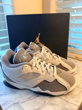 Jordan Kids Sneakers Taupe & Light Gray Accents